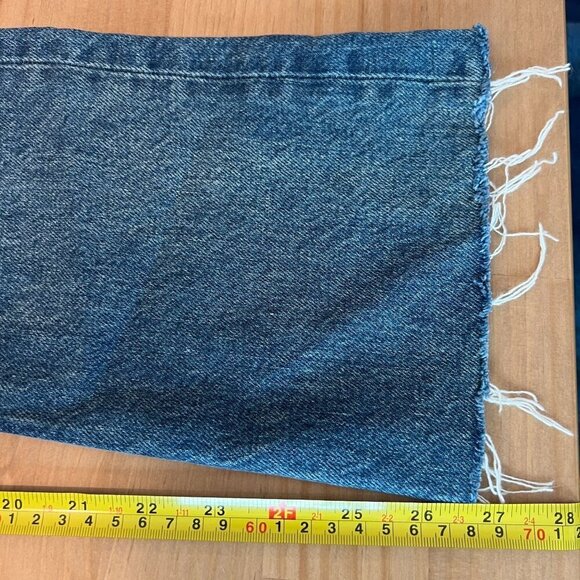 Boyish DARCY Womens Raw Hem Cropped Jeans Sz 25 in REARWINDOW - Picture 10 of 11